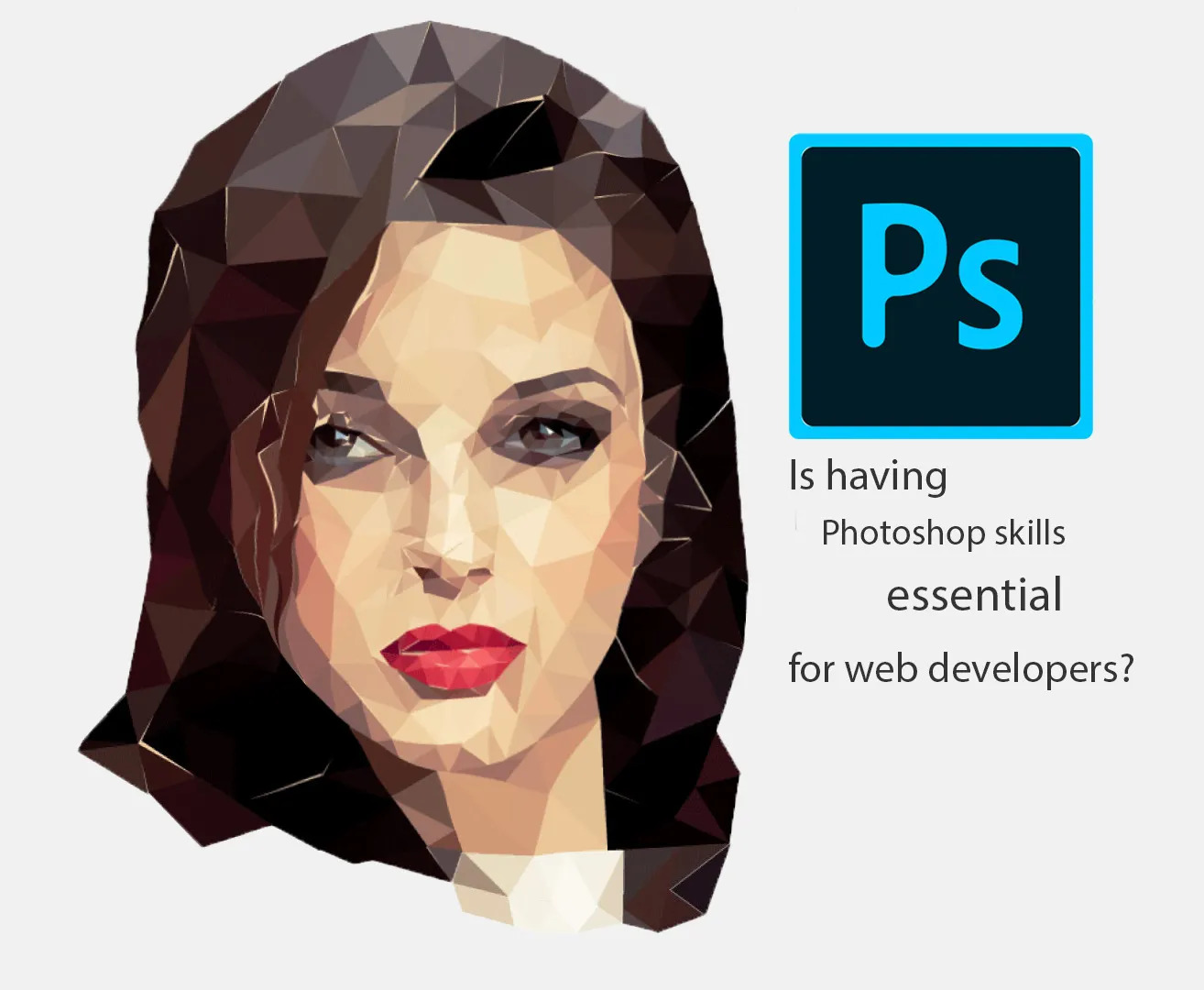 Is having Photoshop skills essential for web developers in 2026